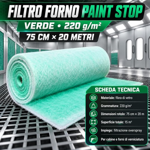 Filtro paint stop per cabina - paint,